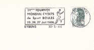 1986 France 38 Eybens Boules Petanque Bowls Bocce Bolos Sportkegeln - Bowls