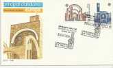 EUROPA  ANDORRA-1987-EUROPA/CEPT   FDC SPANISH OFFICE  FDC WITH 2 STAMPS OF 19-48 PESETAS  POSTMARK  15 MAY  1987 - 1987