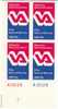 #1825, VA Veterans Administration 50-year Anniversary, 15-cent Plate Block Of 4, 1980 Stamps - Plaatnummers