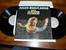 JULOS BEAUCARNE  20 ANS DE CHANSONS AU TLP DEJAZET PARIS  DOUBLE VINYLE EDIT BLUE SILVER 1987 - Collectors