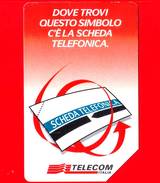 ITALIA - Scheda Telefonica - Telecom - Usata - Variante - Dove Vai, Dove Vuoi. - OCR 18 - Golden 527 - Öff. Sonderausgaben