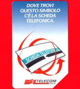 ITALIA - Scheda Telefonica - Telecom - Usata - Dove Vai, Dove Vuoi. - OCR 19 Mm - Golden 528  - Variante - Publiques Figurées Ordinaires