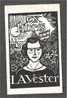 EL 69  - Lady By Joh. Van Hell - Bookplates