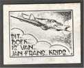 EL 79  - Airplane By P.H. De Slegte - Ex Libris
