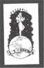 EL 86  - Lady On Globe By K. Links - Bookplates