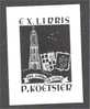 EL 95  - Tower / Coat Of Arms - Ex Libris