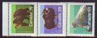 CANADA 1989 OURS BRUN  BEARS - WALRUS - MUSK   - MNH ** - Orsi