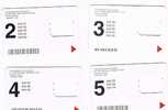FINLANDIA (FINLAND) - SONERA (GSM) - SIM CARDS WITHOUT CHIP    -  LOT OF 4 DIFFERENT  -  RIF. 3956 - Finlande