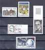 FRANCE, NON DENTELES, 5 TIMBRES 1986 ** - Non Classificati