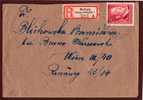 Austria,registered Lettert,Marburg (Drau,Steierm),to Wien,via Cancell:Uscie Zielone, 20.09.1943 ,as Scan - Cartas & Documentos