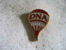 Pin's  Montgolfiere Des DNA ( Dernieres Nouvelles D'Alsace) - Fesselballons