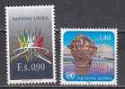 PGL - ONU UNO GENEVE N°152/53 ** - Unused Stamps