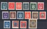 SAN MARINO / SAN MARIN 1945 -- STEMMI -- **MNH - Unused Stamps