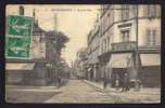CPA  ANCIENNE- FRANCE- MONTROUGE (92)- LA GRANDE RUE AVEC BELLE ANIMATION- ATTELAGE MARCHAND AMBULANT- LE ST-JACQUES - Montrouge