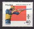 POLOGNE  N°  2960  * *  JO 1988  Tir - Shooting (Weapons)