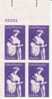 #1832, Edith Wharton Literary Arts Series, Women Writer 1980 Plate Block Of 4 15-cent Stamps - Numero Di Lastre