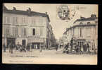 Delcampe - 33 - LIBOURNE - Place Et Rue Gambetta - Denrées Coloniales, Automobile, Camelot TTB Précurseur - Libourne