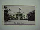 263 UNITED STATES USA WHITE HOUSE  CINDERELLA VIÑETA VIGNETTE REKLAMEMARKE  WERBEMARKE POSTERSTAMP ERINNOPHILIE  REKLAME - Vignettes De Fantaisie