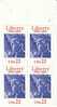 #2224 Statue Of Liberty 100th Anniversary Centennial, 1986 Plate Block Of 4 22-cent Stamps - Plattennummern