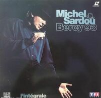 LASER DISC  Michel Sardou / Didier Barbelivien / Pierre Billon / Claude François  "  Bercy 93  "  Angleterre - Altri & Non Classificati