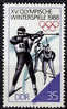 DDR     N° 2757  * *  JO 1988  Tir Ski Biathlon - Tir (Armes)