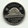 1982 - Canada 5 Cents, - Canada