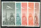 DANEMARK : PA N° 6/10 ** - Airmail