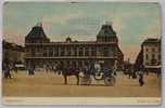 Brussels BELGIUM RAILWAYS Gare Du Nord Ca 1900s UDB Postcard - Schienenverkehr - Bahnhöfe