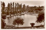 CARTE PHOTO THE PARK LAKE, LONGTON - Other & Unclassified