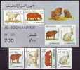 SOMALIE -  1989  - ANIMALS - RABBIT - CHIMPANZE  -  MNH** - Lapins