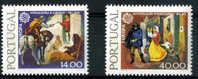 AV031 - 1979 PORTUGAL EUROPA CEPT PHOSPHOR - Set Of 2 Stamps, With Phosphor Band, Unmounted Mint (MNH) - Neufs