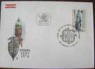 1974 AUSTRIA FDC EUROPA CEPT KING ARTUR - 1974