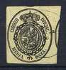 Media Onza Servicio Oficial Isabel II, 1855, VARIEDAD Color,  Edifil Num 35pa º - Used Stamps