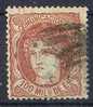 100 Milesimas Alegoria 1870, Edifil Num 108 º - Used Stamps