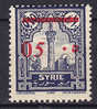 Syria 1928 Mi. 309     5 P Auf 0.10 P Hamah Minarett Der Nuri-Moschee Overprinted MH* - Altri & Non Classificati