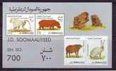 SOMALIE -  1989  - ANIMALS - RABBIT - CHIMPANZE  -  MNH** - Apen