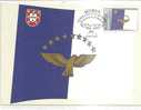 57519)cartolina Illustratoria Acores - Bandeira Da Regalo Autonoma - Açores