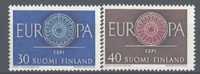 1960 Finlandia, Europa CEPT , Serie Completa Nuova (**) - 1960