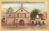 USA – United States – The Plaza Church, Los Angeles, California Unused Linen Postcard [P3886] - Los Angeles