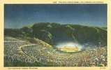 USA – United States – The Hollywood Bowl, Hollywood, California Unused Linen Postcard [P3910] - Los Angeles