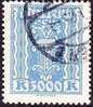 Osterreich /  Austria 1922 / 24 Republik Freimarken 3000 Kr. Kobalt  Mi 396 - Used Stamps