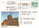 DDR164/ Bildganzsache Von Stralsund. Rathaus Und Nikolaikirche - Postkaarten - Gebruikt