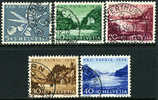 Switzerland B252-56 XF Used Semi-Postal Set From 1956 - Gebruikt