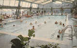 LP95  Atlantic City, New Jersey, NJ, Postcard, Chalfonte-Haddon Hall's Swimming Pool. - Atlantic City