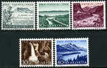 Switzerland B232-36 Mint Never Hinged Semi-Postal Set From 1954 - Nuevos
