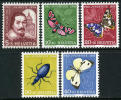Switzerland B257-61 Mint Never Hinged Semi-Postal Set From 1956 - Unused Stamps