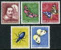 Switzerland B257-61 Mint Never Hinged Semi-Postal Set From 1956 - Nuevos