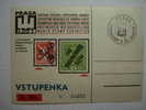 14  WORLD STAMP EXHIBITION PRAGA  PRAHA CESKOSLOVENSKO TCHECOSLOVAQUIE - Brieven En Documenten