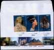 EGYPT / 2004 /  FDC FROM THE BOOKLET / EGYPTOLOGY ; NEFERTITI ; TUTANKHAMUN& THE SPHINEX / VF/ 2 SCANS  . - Covers & Documents