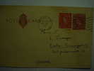 98  ENTIER GREAT BRITAIN UK UNITED KINGDOM TO GERMANY   COVER LETTRE CARTA - Postwaardestukken